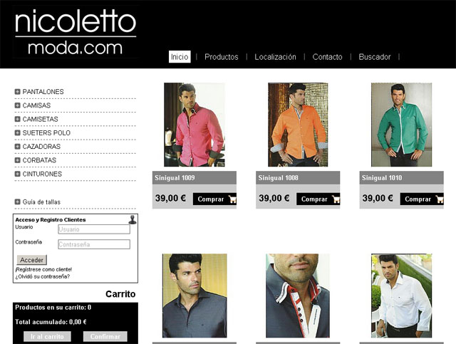 Descubre la nueva Tienda Online de Nicoletto Moda