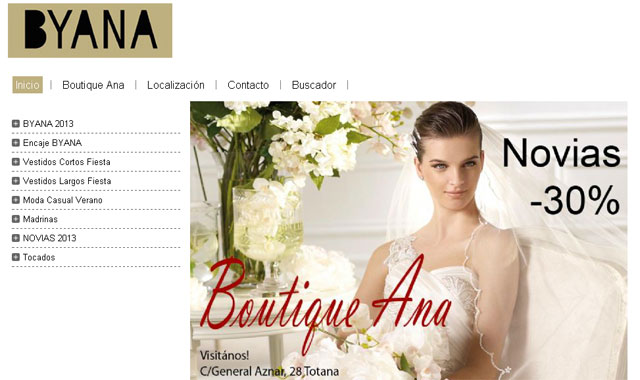 Descubre la nueva página web de Boutique Ana