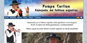 Pampa Carlino, artista argentino afincado en Totana (Murcia), estrena web