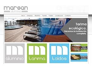 Carpintería metálica, tarimas, toldos... En la nueva página web de Marsan Aluminios encontrarás lo que necesitas