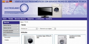  ElectroÁlamo Electrodomésticos estrena una profesional web con catálogo