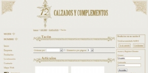 Elige y compra la moda y el estilo que prefieres en la página web de 12 Calzados y Complementos