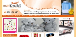 MultiDetalles ya dispone de una creativa página web con tienda on-line